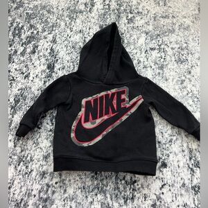 Nike Black and Red with Camo Sweatshirt Hoodie